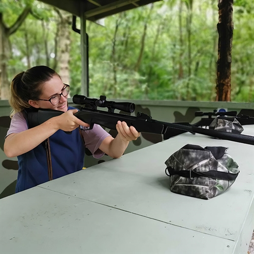 Air Rifle Shooting at Eccles near the Trafford Centre
